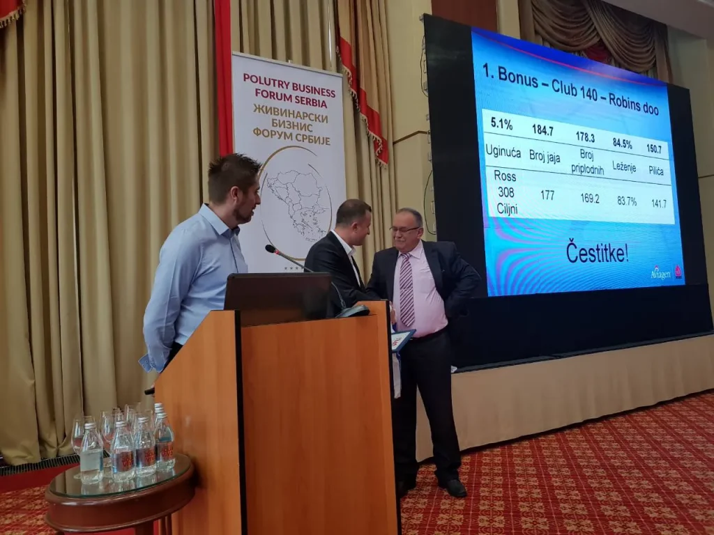 Prvi živinarski Poslovni Forum Srbija Robins Nagrada 3